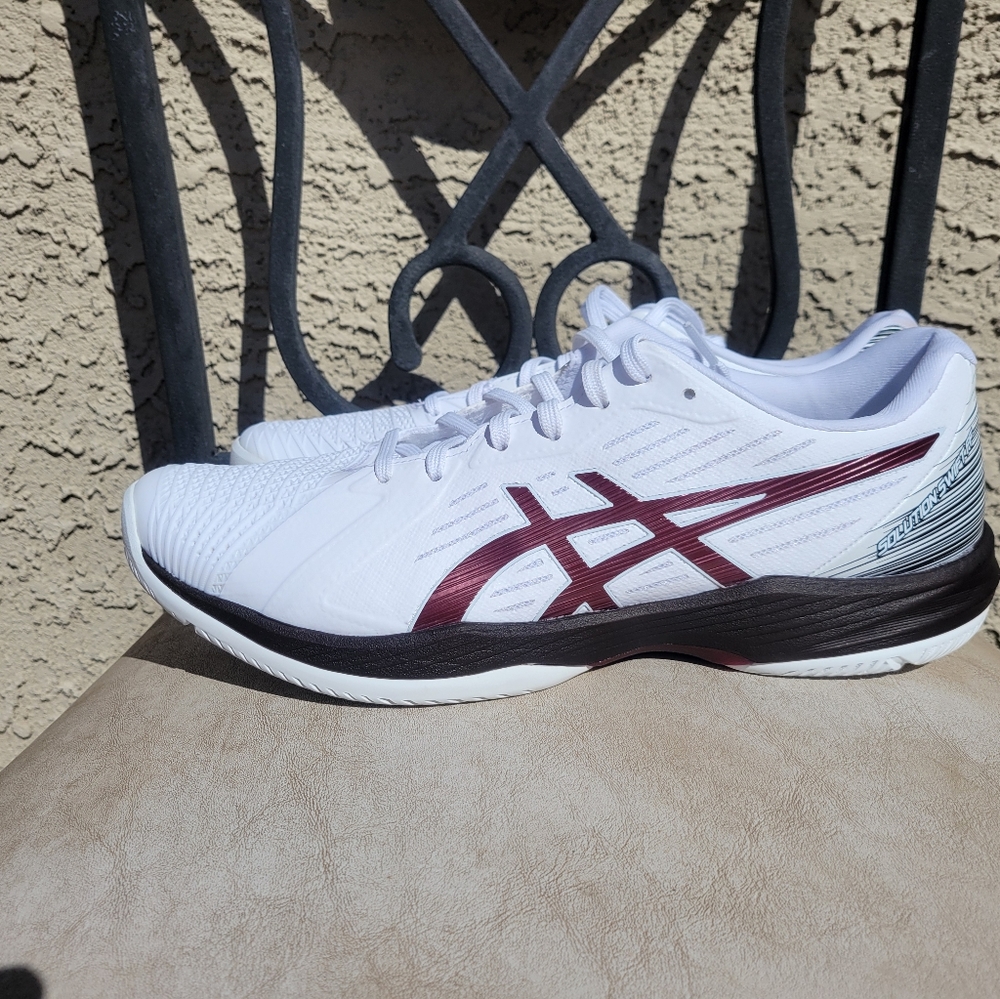 Asics SOLUTION SWIFT FF  White/Antique Red